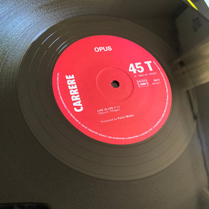 Opus - Live Is Life - Up And Down - Maxi Single 1984 Occasion