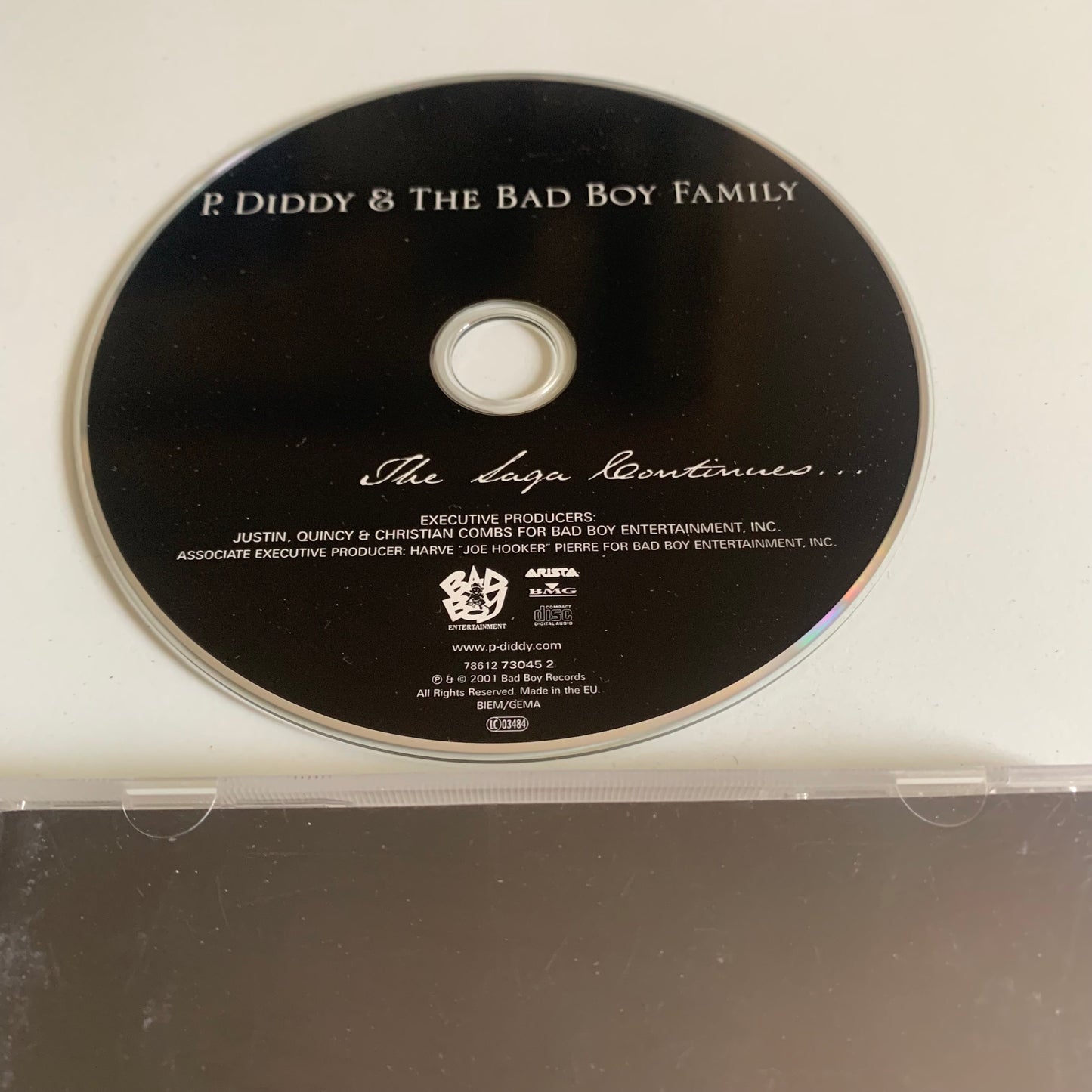 CD - P. Diddy - The Bad Boy Family - 2001 Occasion