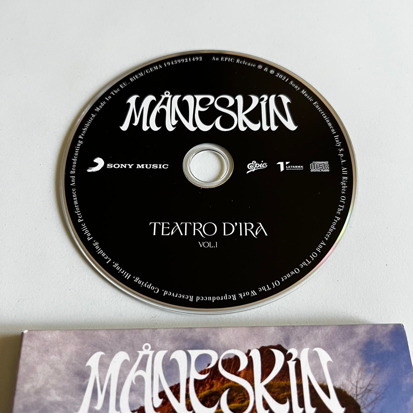 CD - Måneskin - Teatro D'Ira - Vol.I - Special Edition, 24-page booklet 2021