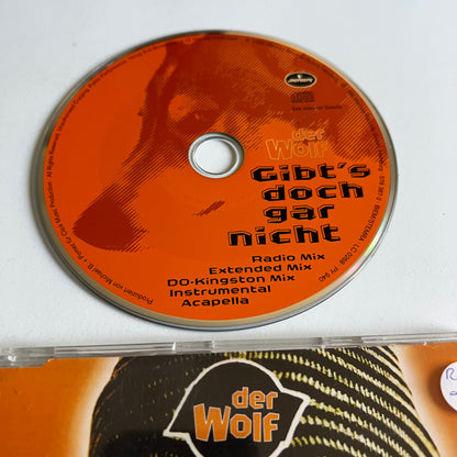 CD - Der Wolf - Gibt's Doch Gar Nicht - Single 1996