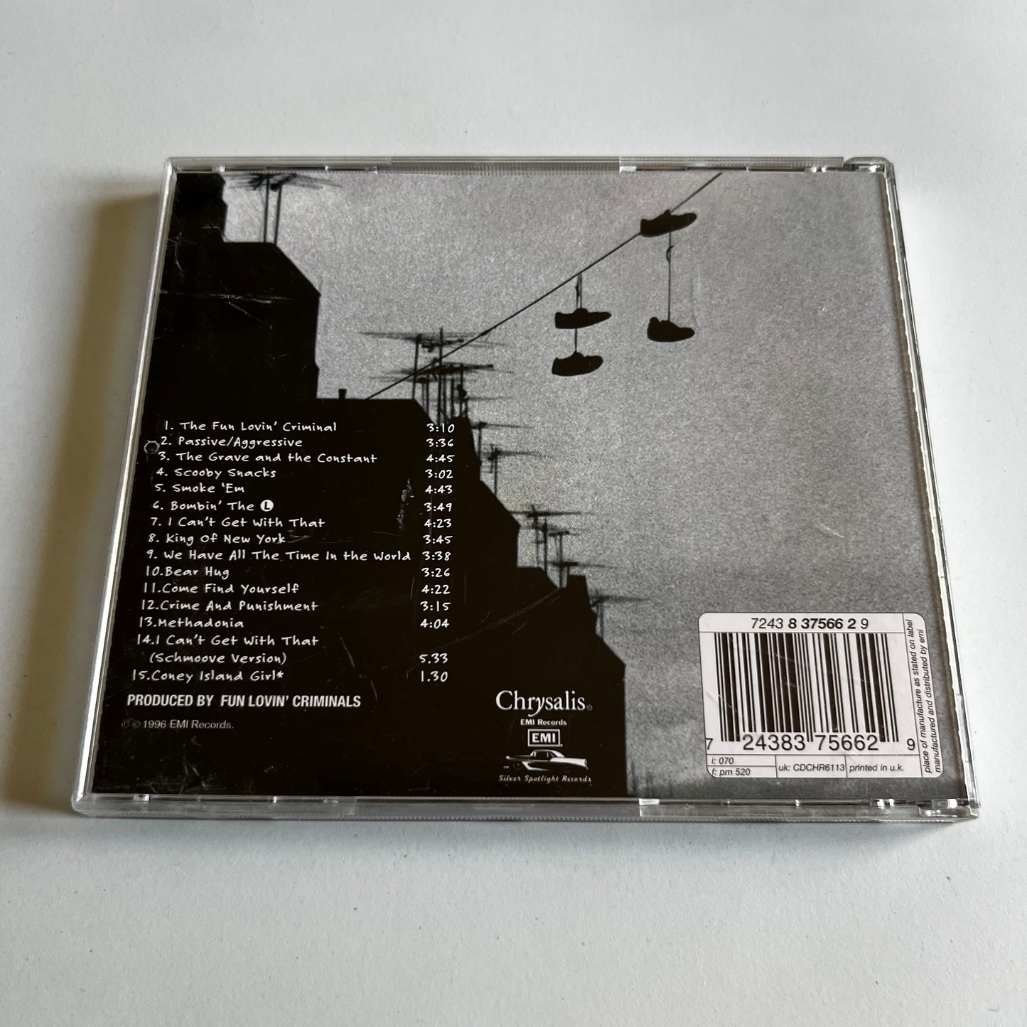CD - Fun Lovin' Criminals - Come Find Yourself - 1996