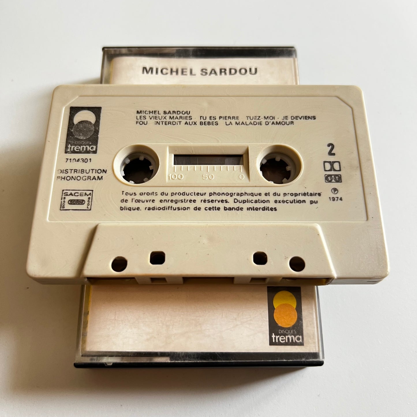 Michel Sardou - La Maladie D'Amour - 1976