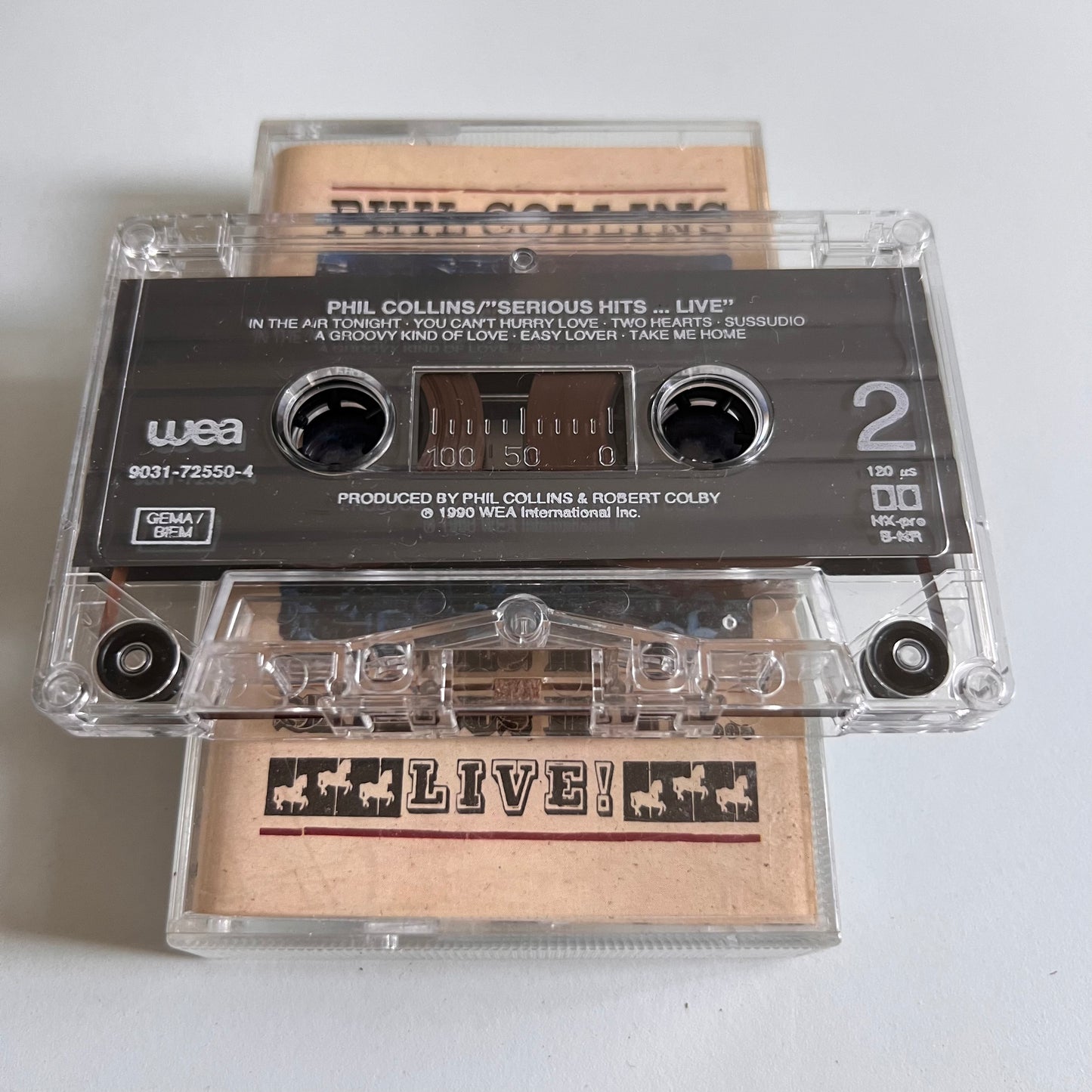 Phil Collins - Serious Hits Live! - 1990✨