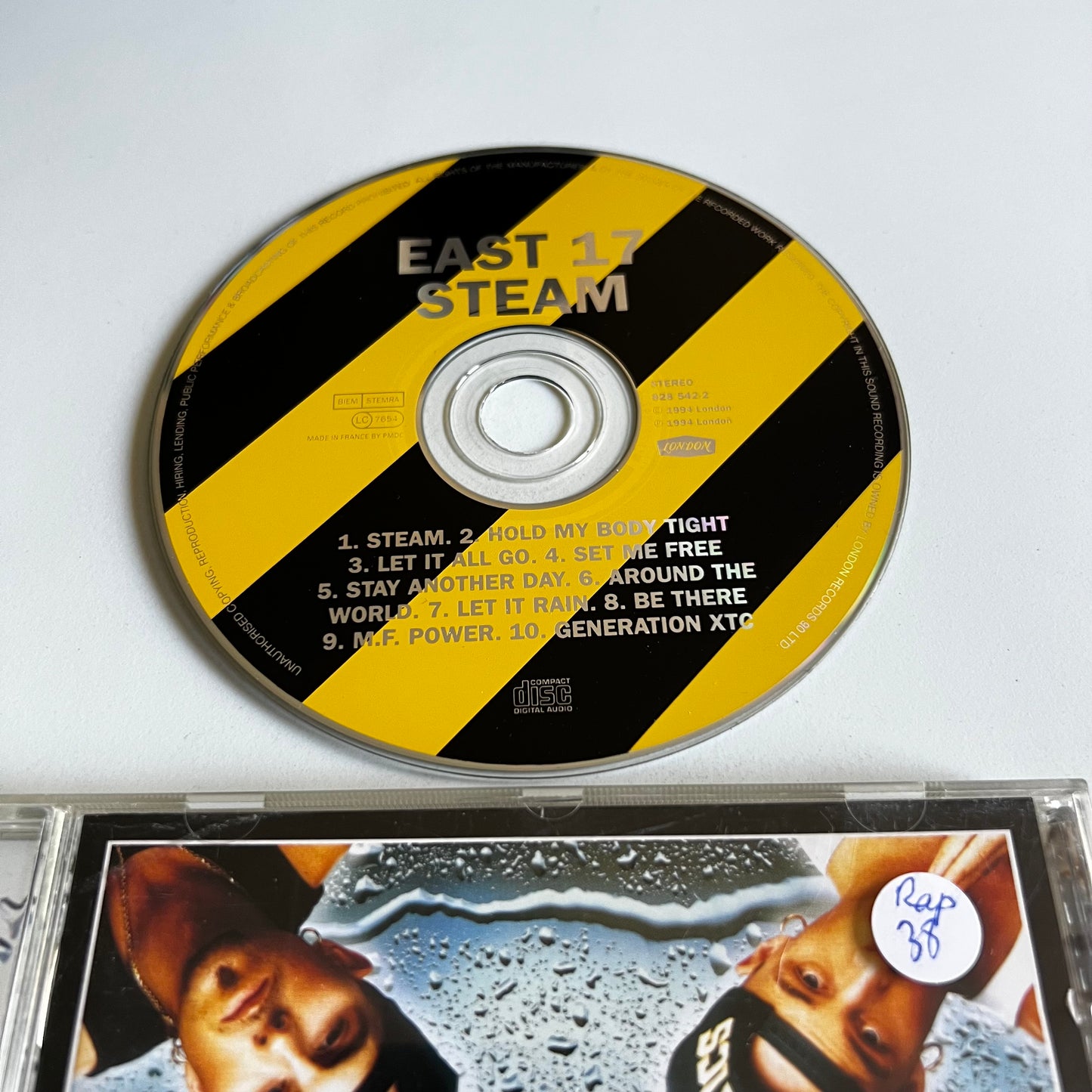 CD - East 17 - Steam - 1994