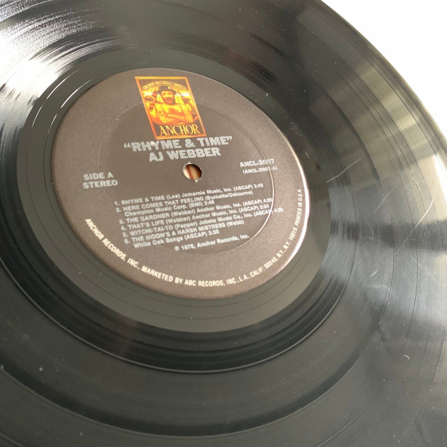 Aj Webber - Aj Webber - LP 1976