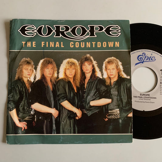 Europe - The Final Countdown - Single 1986 Occasion