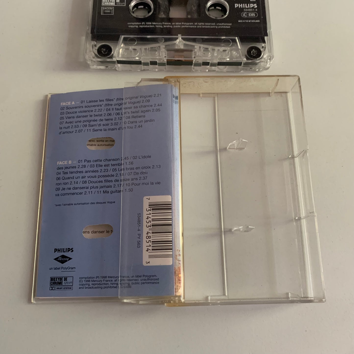 Johnny Hallyday - Anthologie 1960-63 - 1998 Occasion