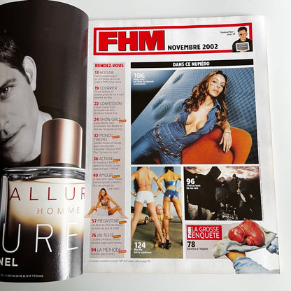 Magazine FHM - Marie de Skyrock - Nº40 Novembre 2002