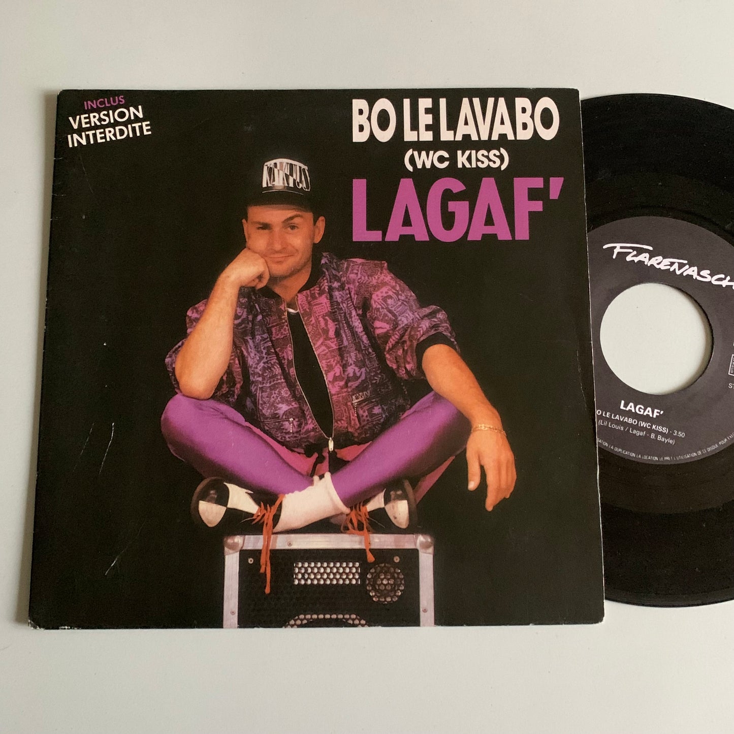 Lagaf' - Bo Le Lavabo - Single 1989 Occasion