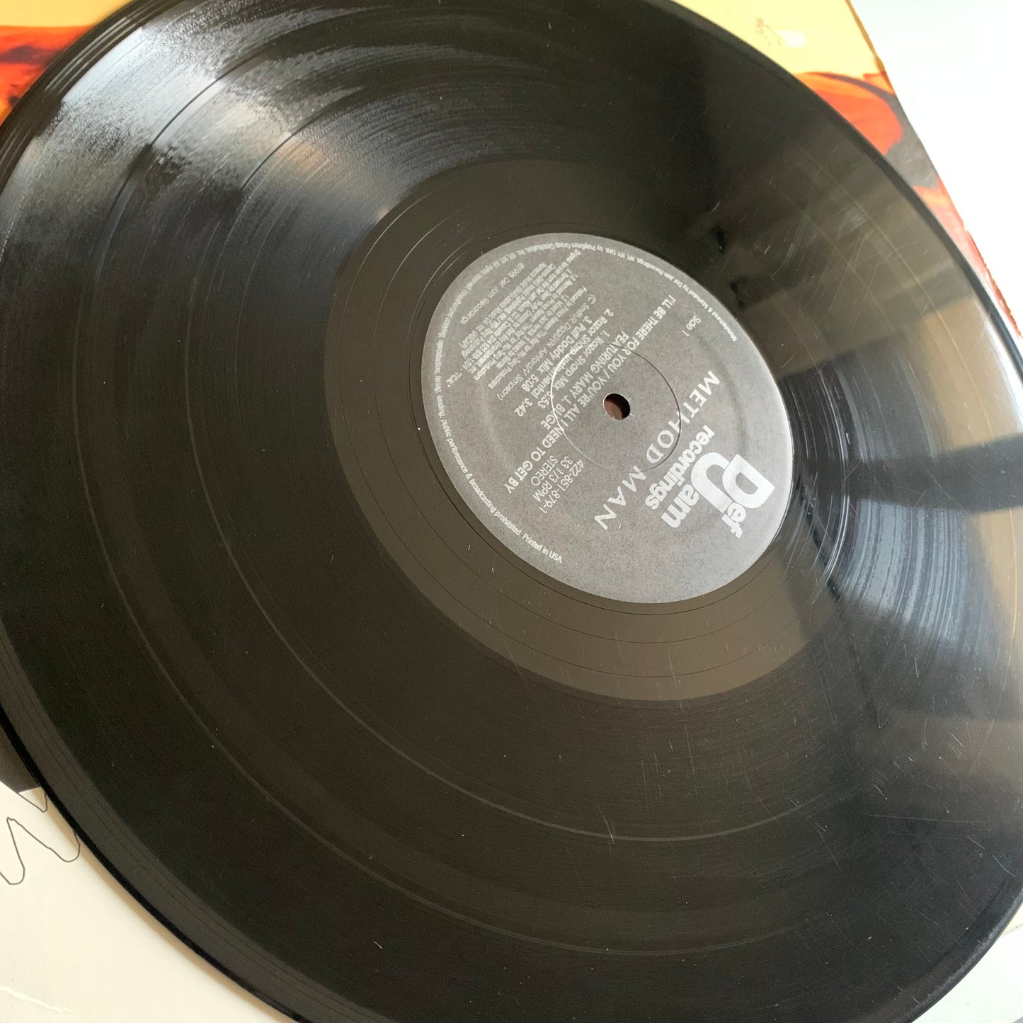 Method Man - Mary J. Blige - I'll Be There For You / You're All I Need To Get By - Single 1995