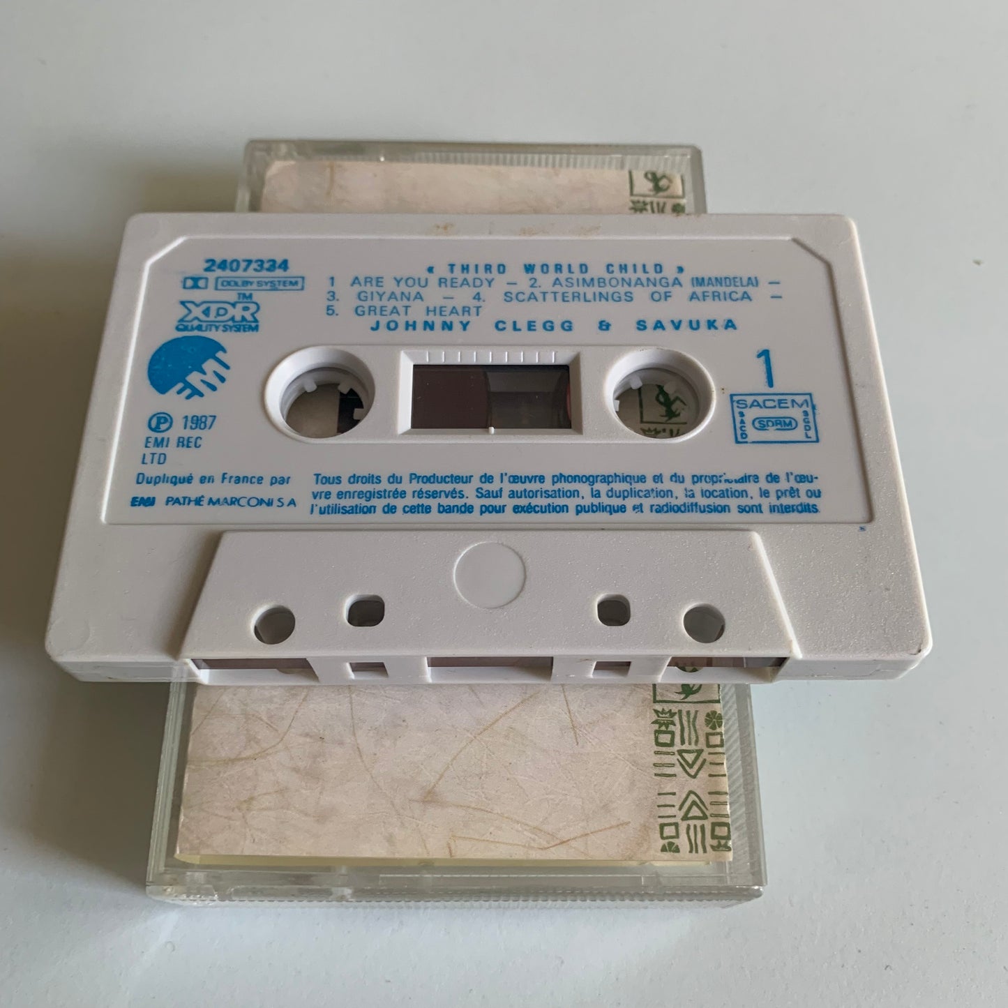 Johnny Clegg & Savuka - Third World Child - 1987 Occasion