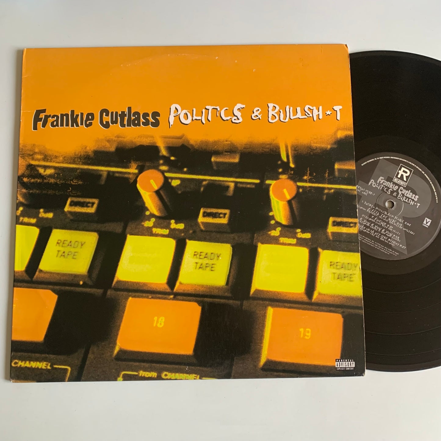 Frankie Cutlass - Politics & Bullsh*t - LP 1997