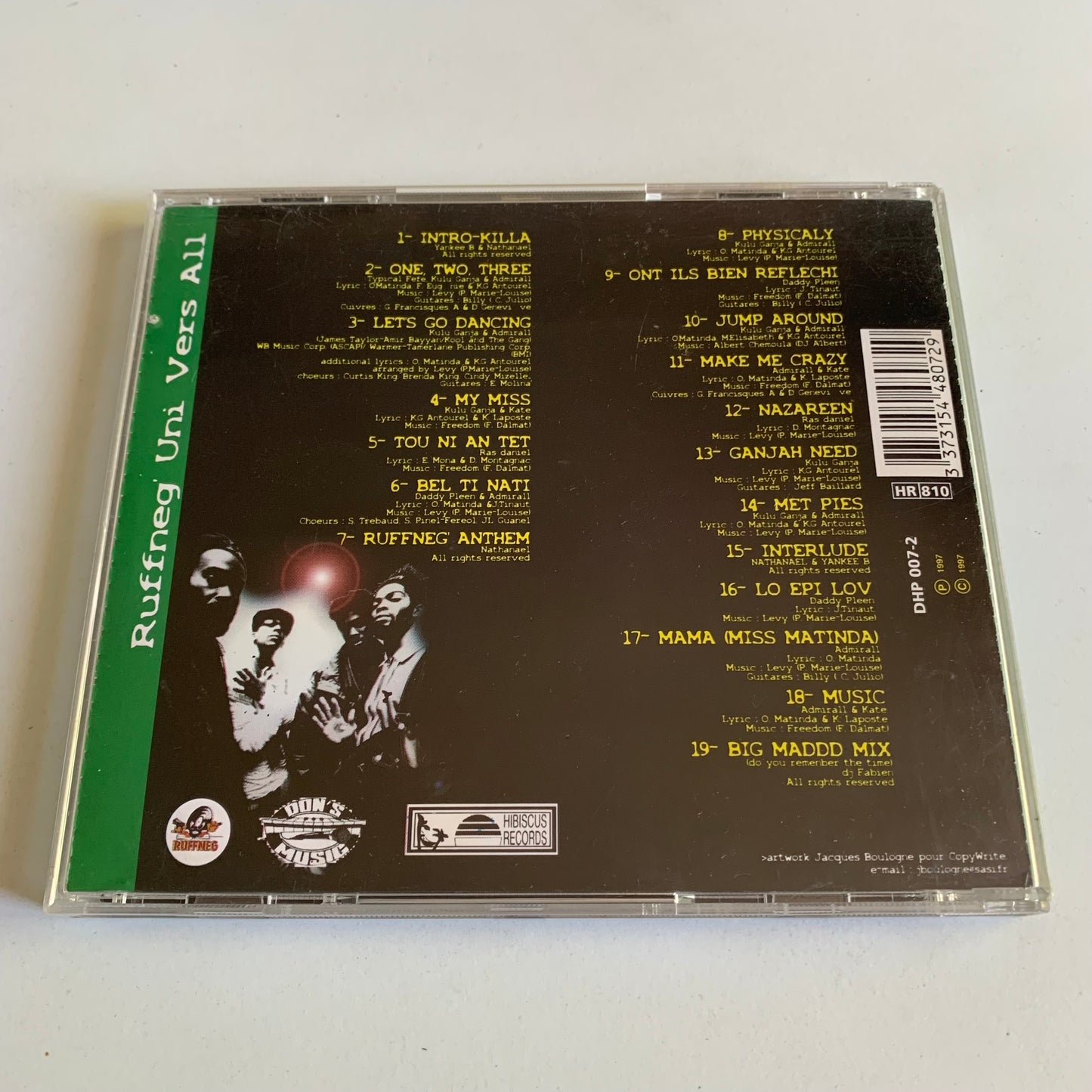 Ruffneg' - Uni Vers All - 1997 Occasion