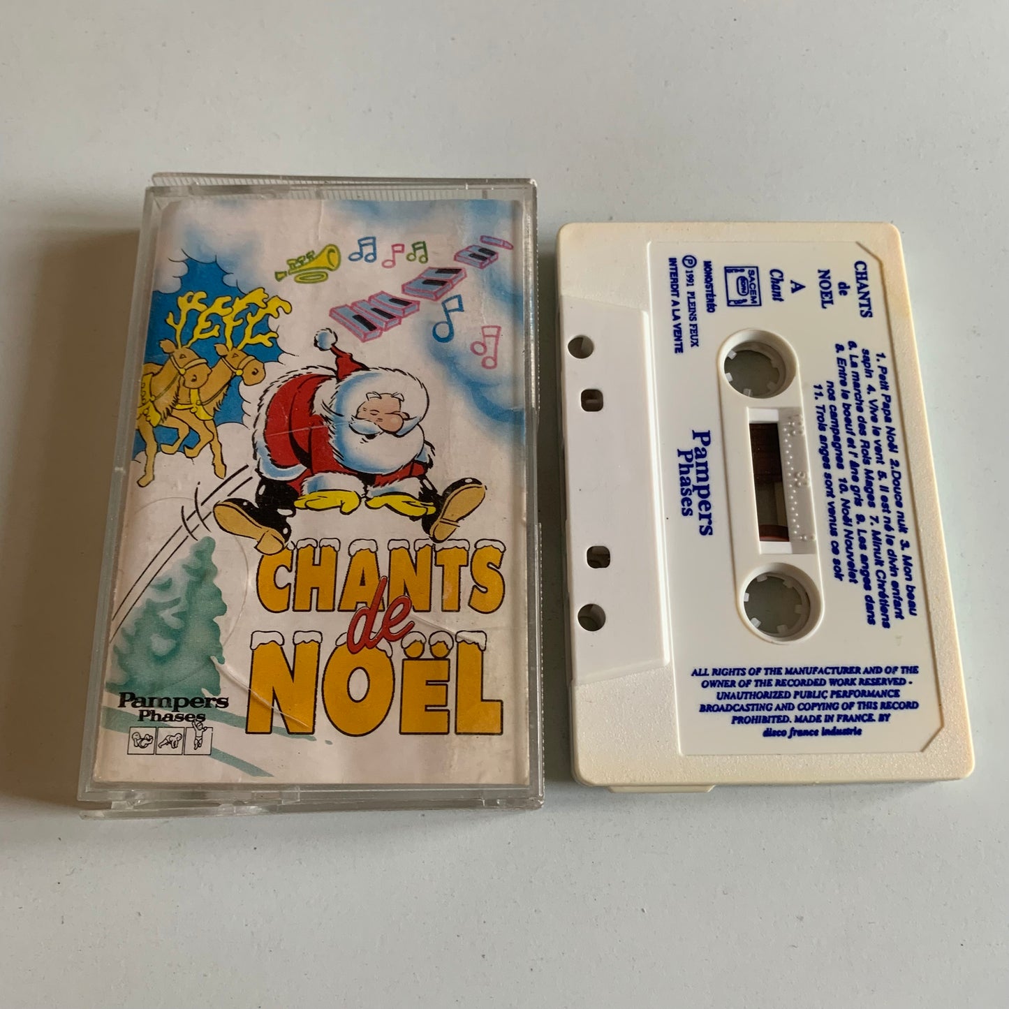 Chants De Noël - Promo Pampers - 1991 Occasion