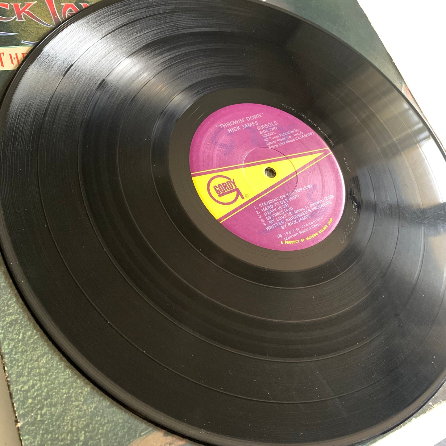 Rick James - Throwin' Down - LP 1982