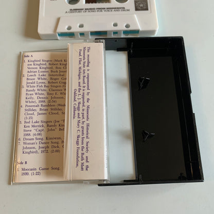 Ojibway Music From Minnesota: A Century Of Song For Voice And Drum - 1989 Occasion