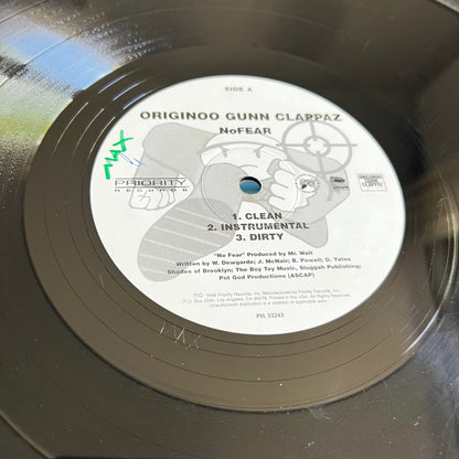 Originoo Gunn Clappaz - No Fear / Da Storm - Single Promo 1996
