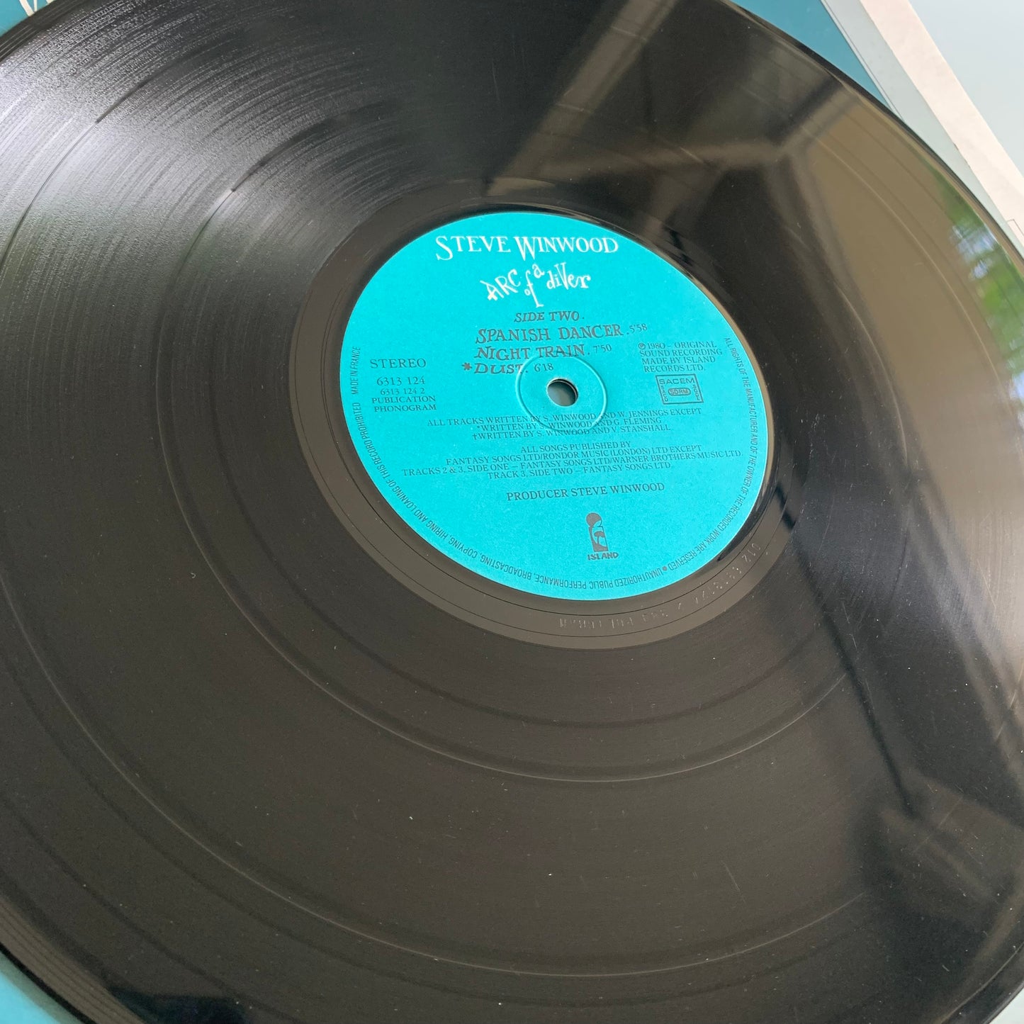 Steve Winwood - Arc Of A Diver - LP 1980 Occasion