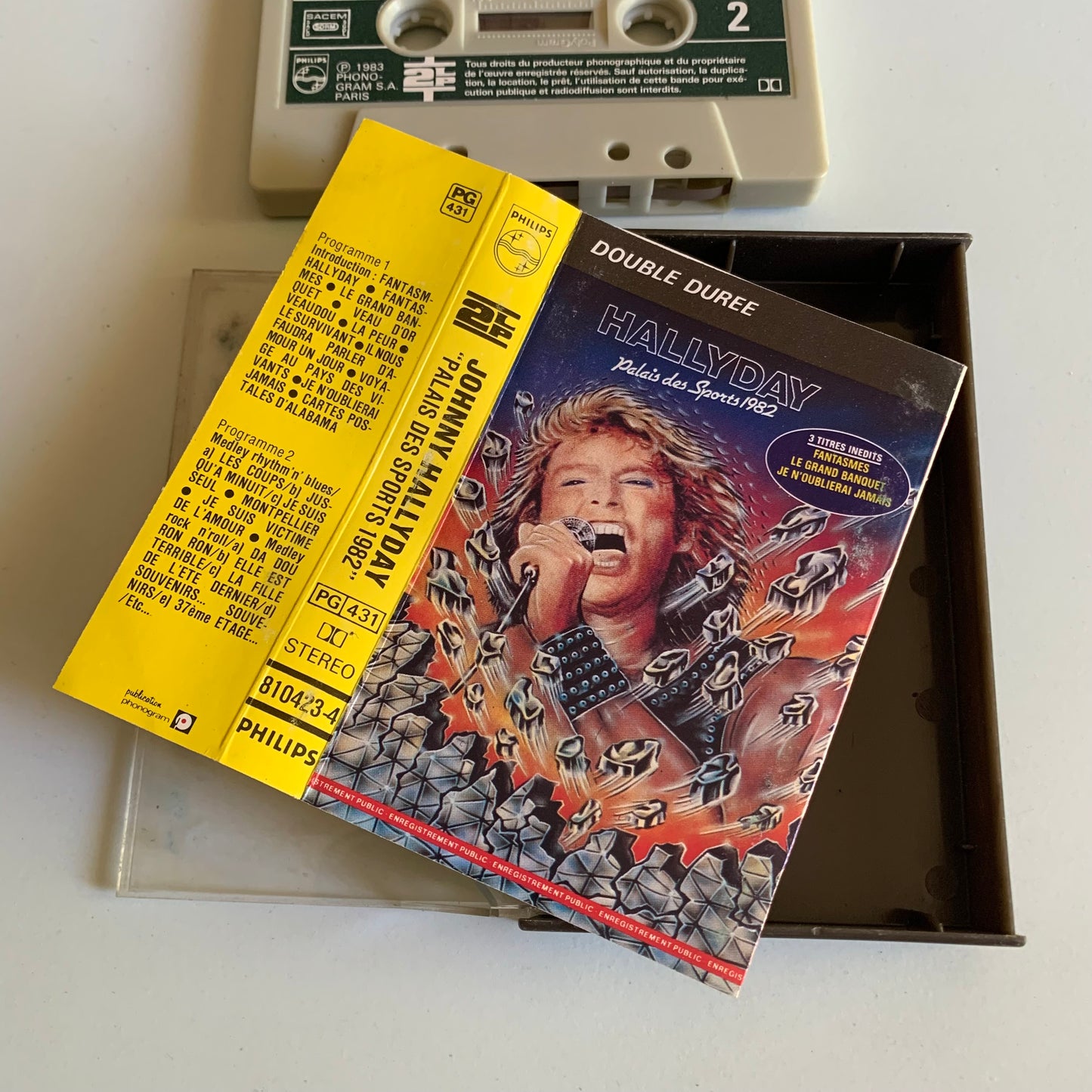 Johnny Hallyday - Palais Des Sports 1982 - 1982 Occasion