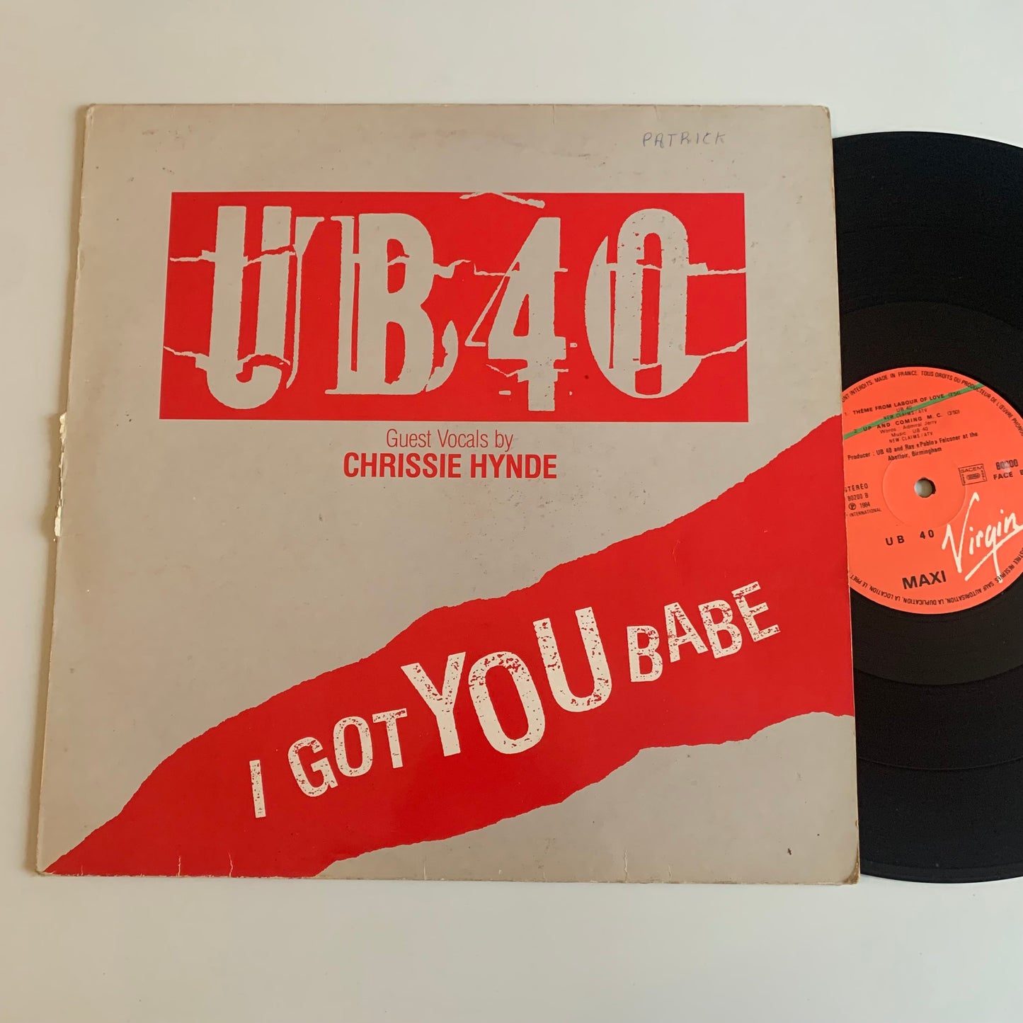 UB40 - I Got You Babe - Single 1985 Occasion