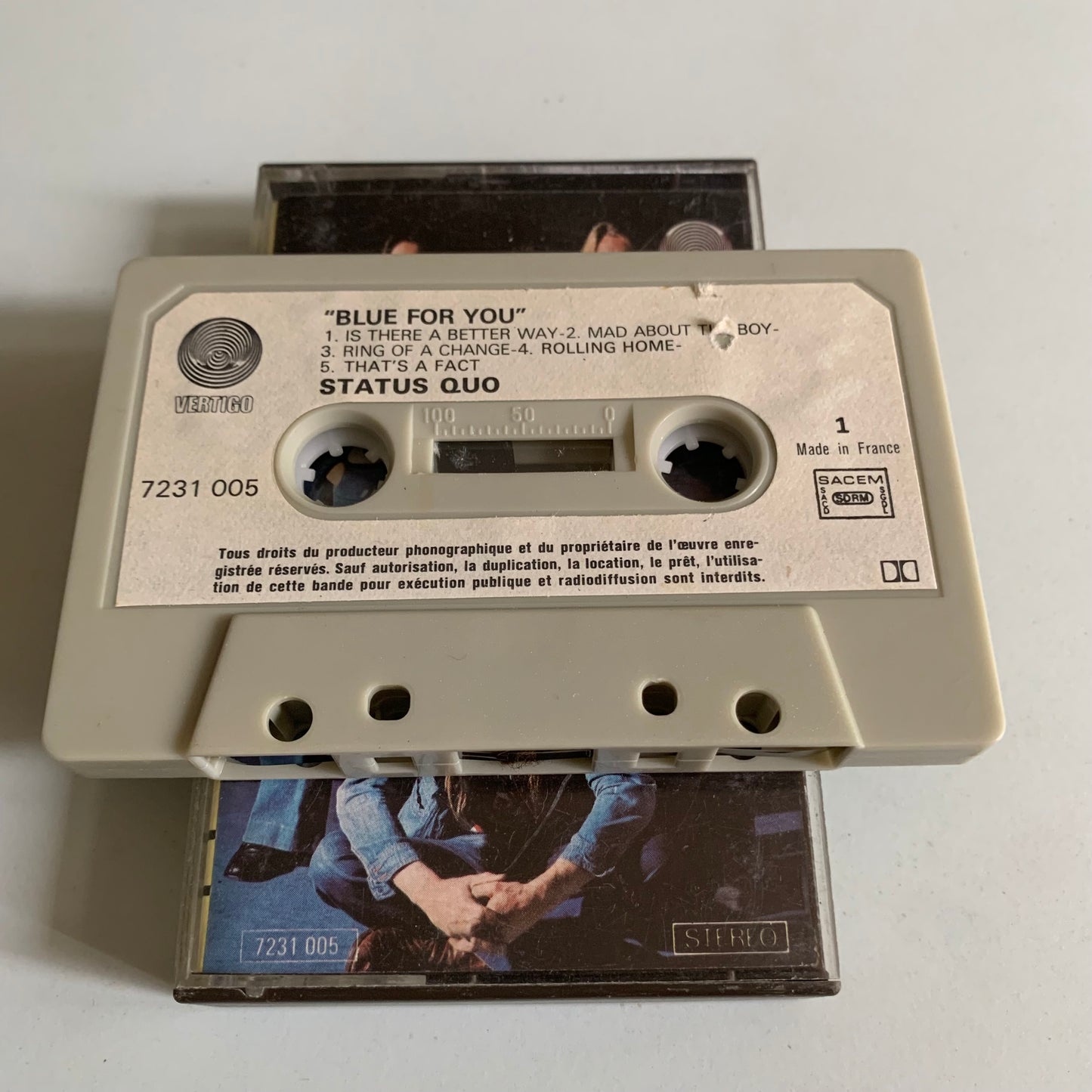 Status Quo - Blue For You - Occasion