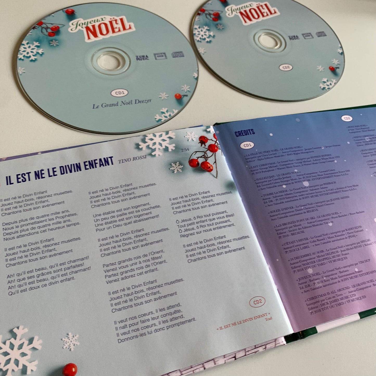 CD - Compilation - Joyeux Noël - 2019 Occasion