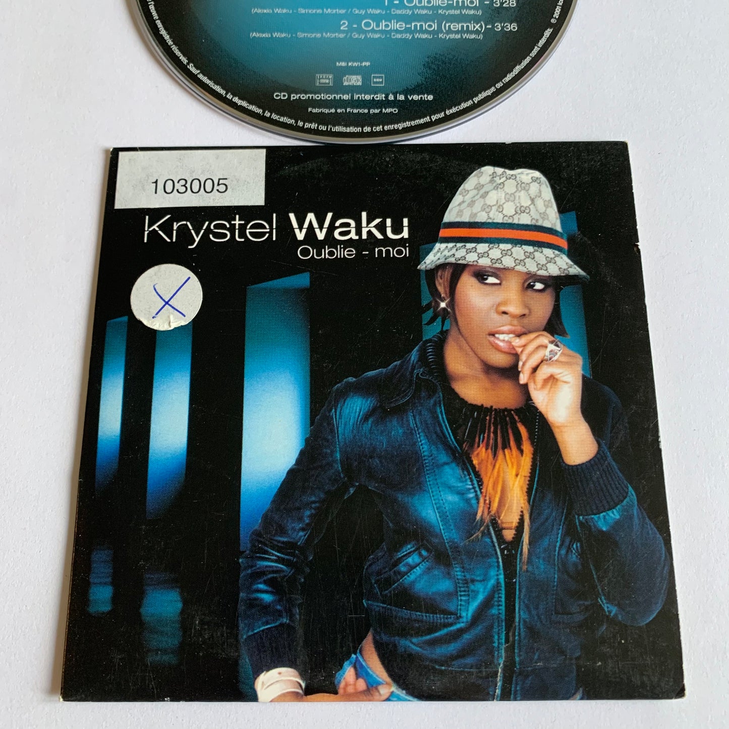Krystel Waku - Oublie-Moi 2001 Promo Occasion
