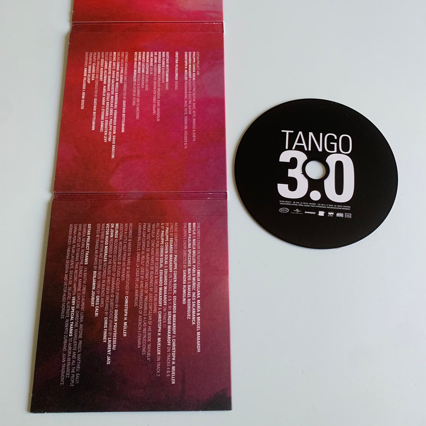 Gotan Project - Tango 3.0 2010 Occasion