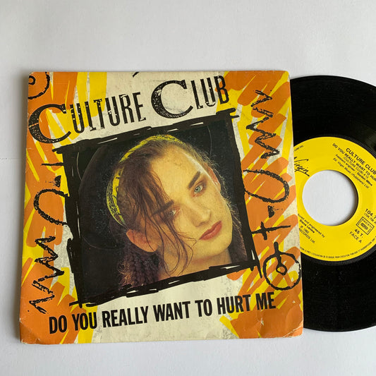 Culture Club - Do You Really Want To Hurt Me - 45 tours 1982 Occasion