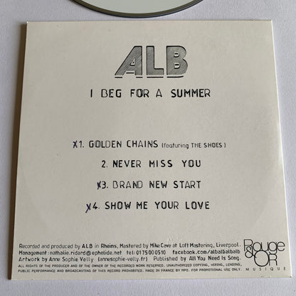 Alb - I Beg For A Summer Promo Occasion