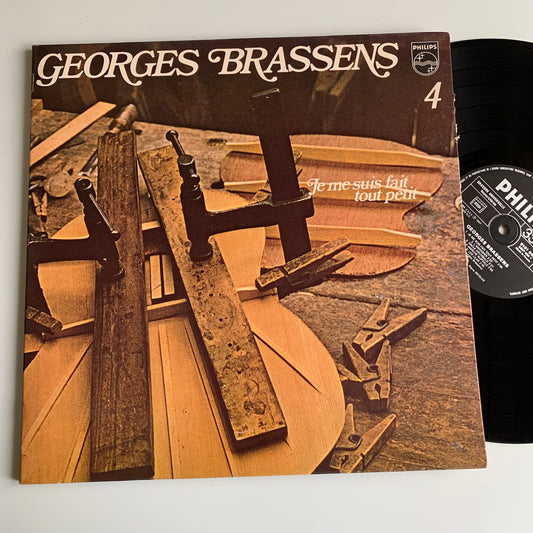 Georges Brassens - 4 - Je Me Suis Fait Tout Petit - 33 tours 1976 Occasion