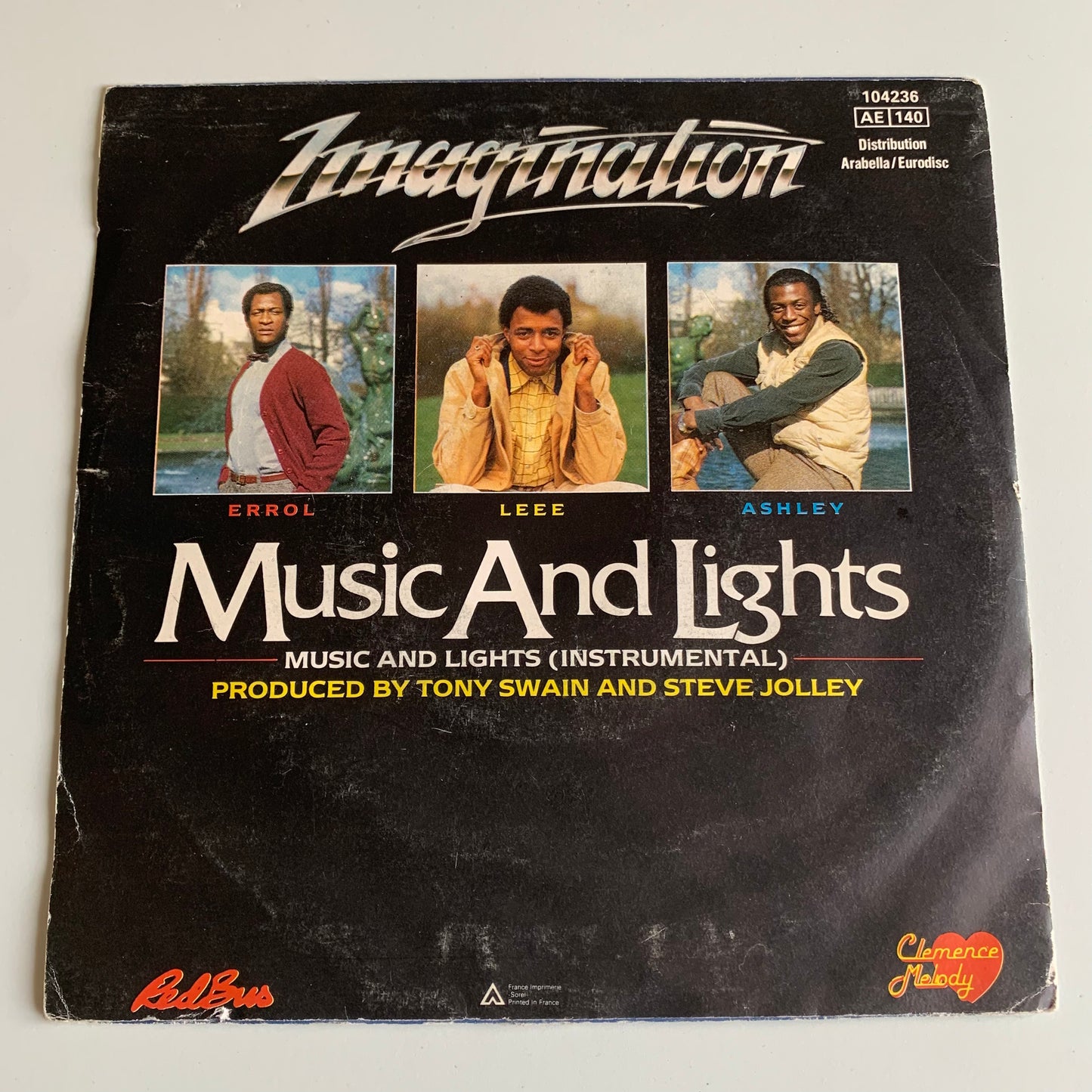 Imagination - Music And Lights - 45 tours 1982 Occasion