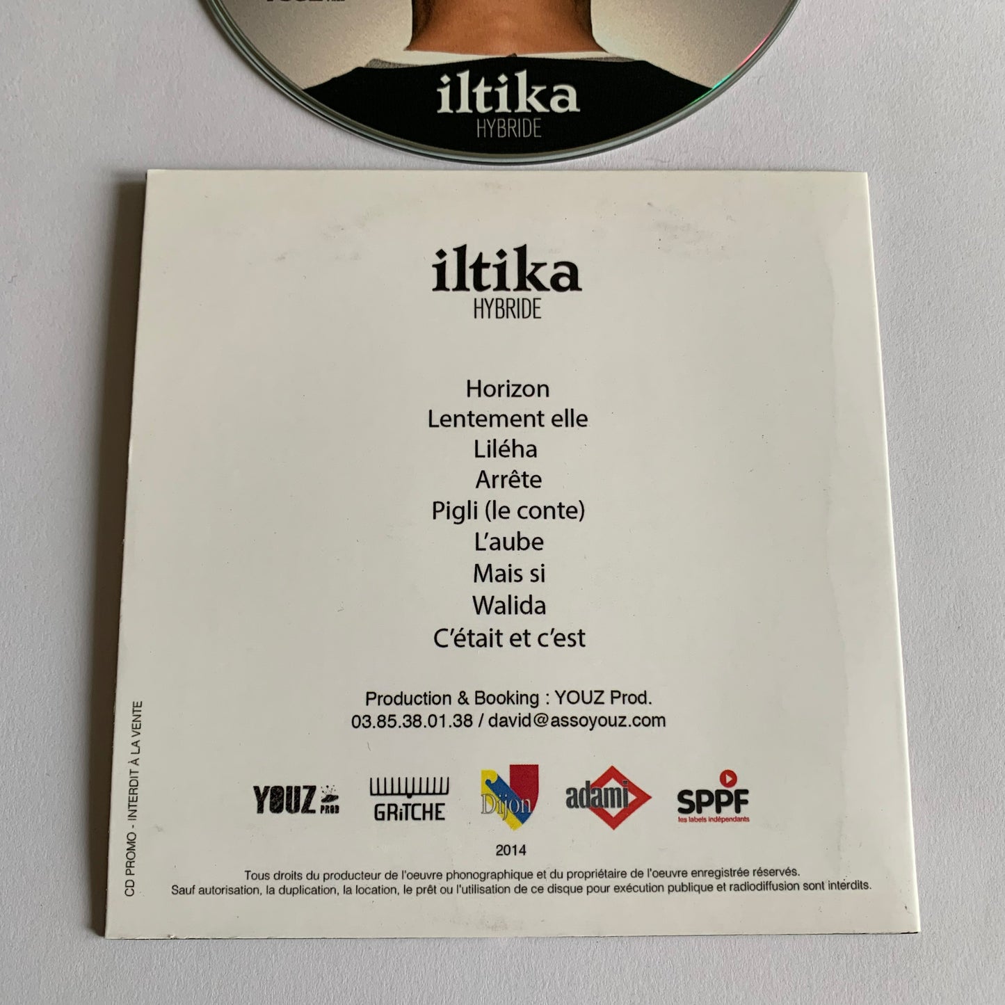 Iltika - Hybride Promo 2014 Occasion
