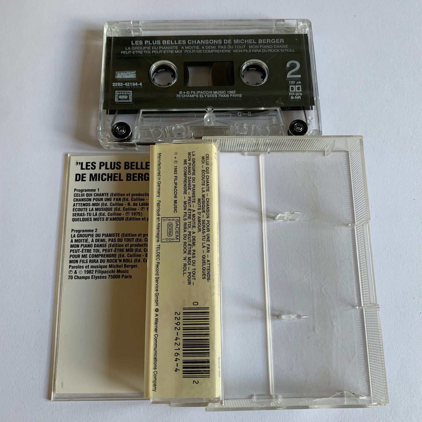 Michel Berger - Les Plus Belles Chansons De Michel Berger 1982 Occasion