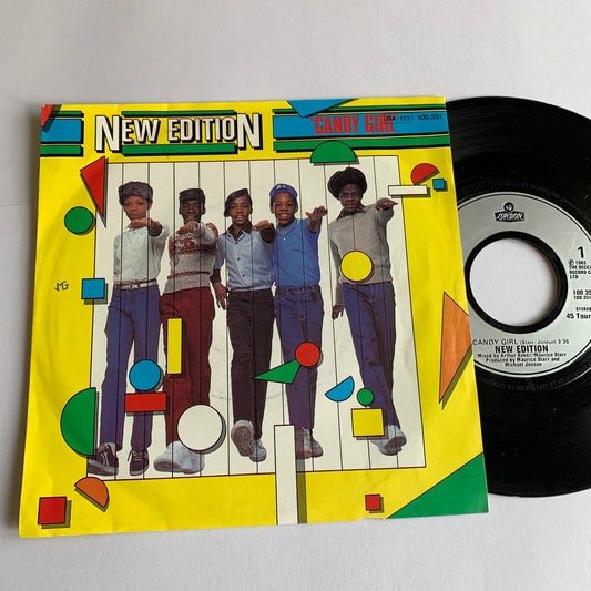 New Edition - Candy Girl - 45 tours 1983 Occasion