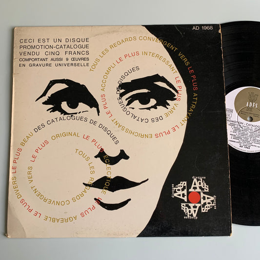 Promotion Catalogue 1968 - 33 tours Occasion