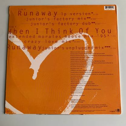 Janet Jackson - Runaway - 33 tours 1995 Occasion