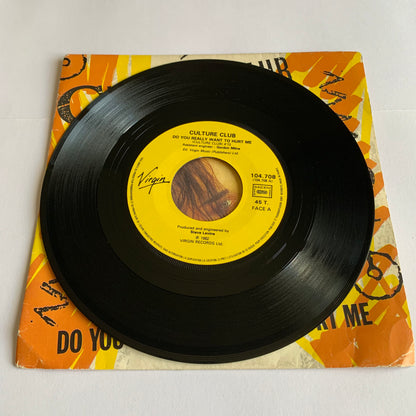Culture Club - Do You Really Want To Hurt Me - 45 tours 1982 Occasion