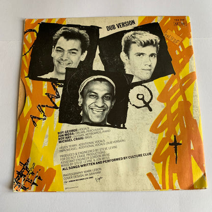 Culture Club - Do You Really Want To Hurt Me - 45 tours 1982 Occasion