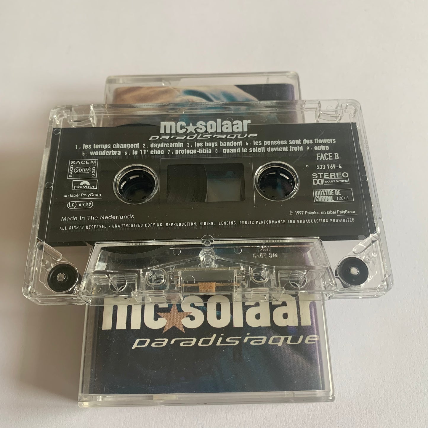 MC Solaar - Paradisiaque 1997 Occasion