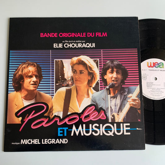 Michel Legrand - Paroles Et Musique Bande Originale Du Film - 33 tours 1984 Occasion