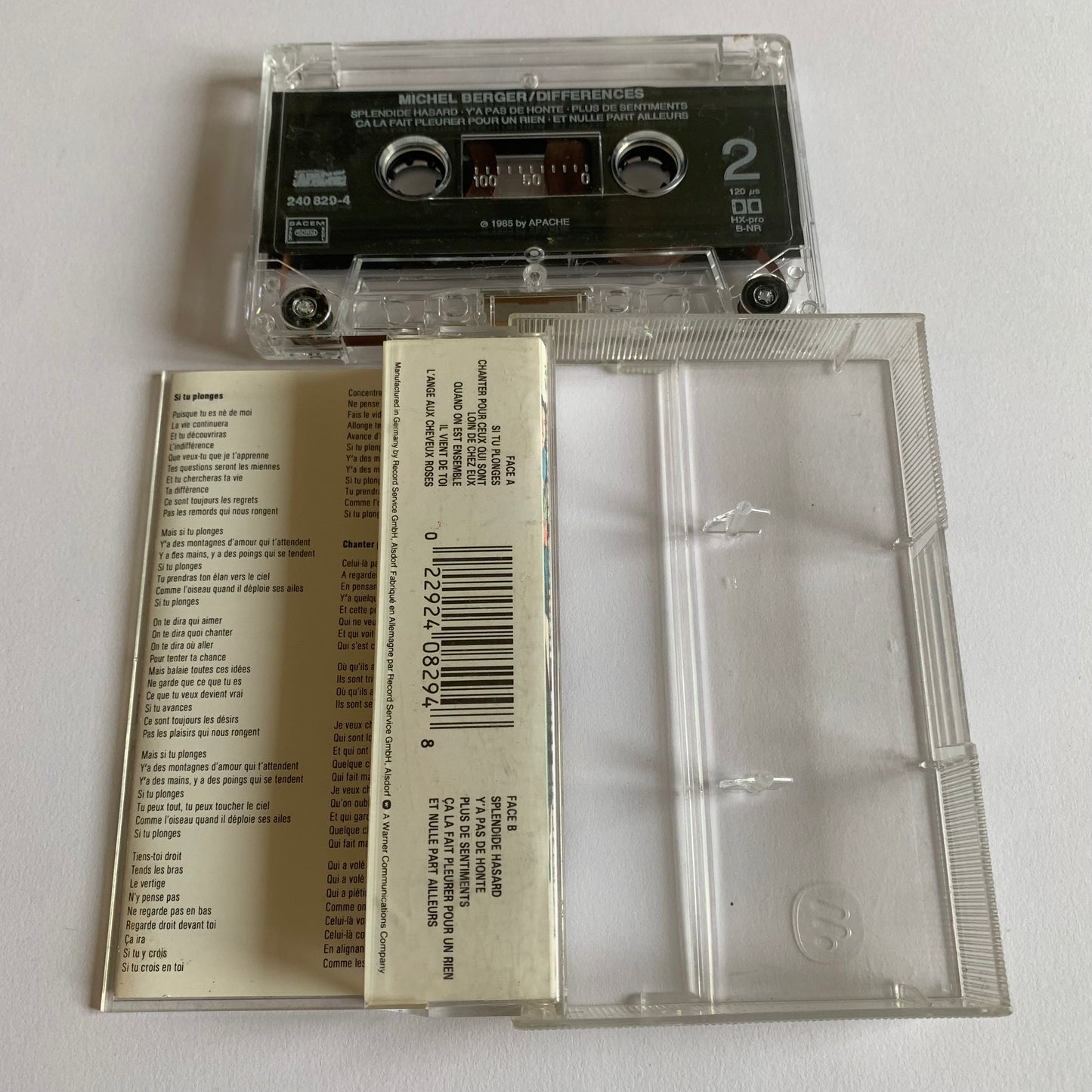 Michel Berger - Différences 1985 Occasion