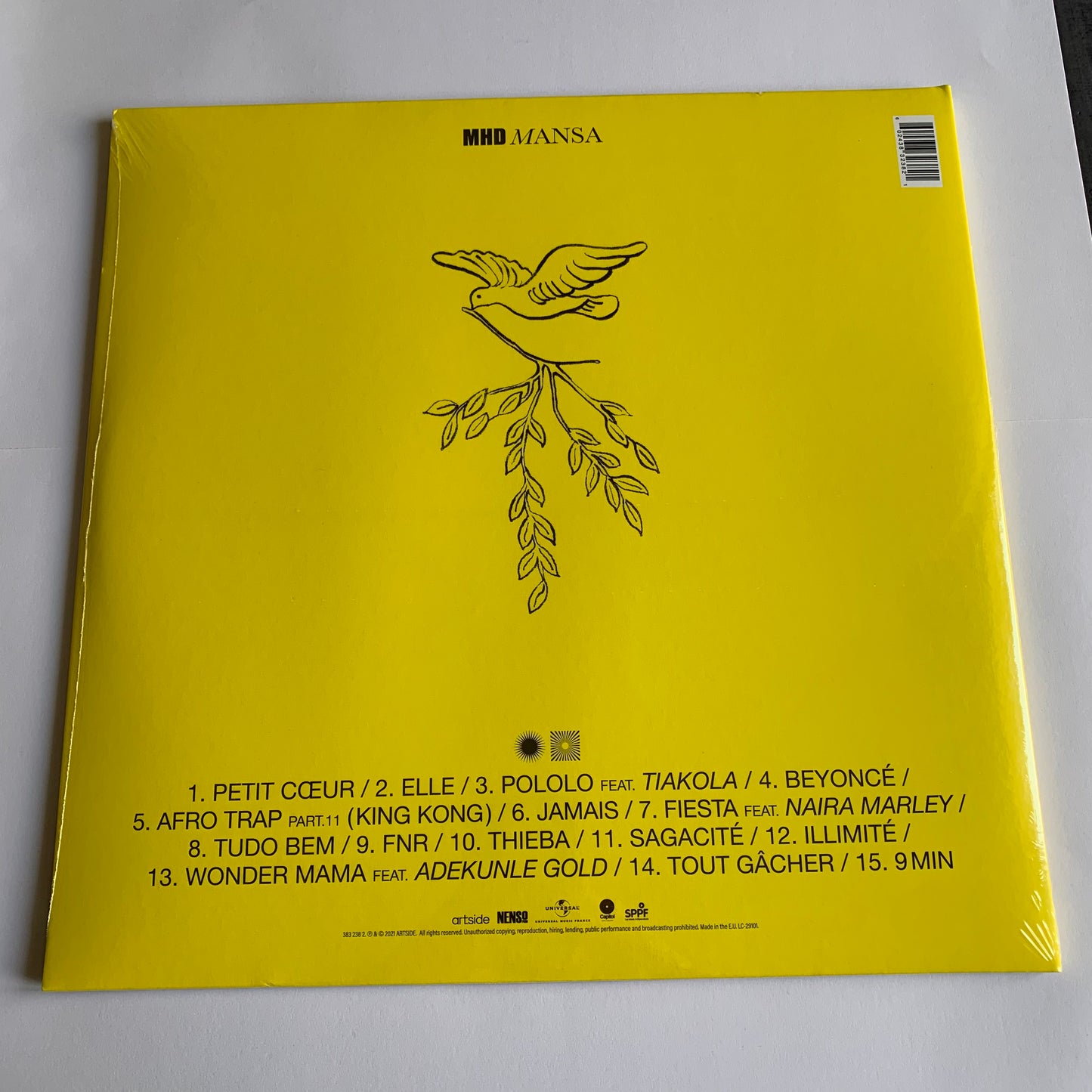 MHD - Mansa - Double Vinyle 33 tours 2021 Neuf